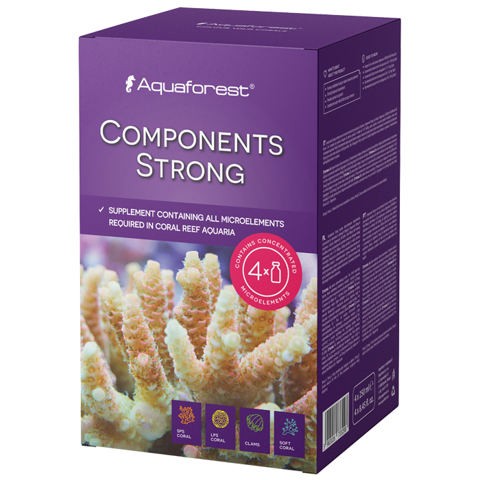 Aquaforest Components Strong [4 X 250 mL]