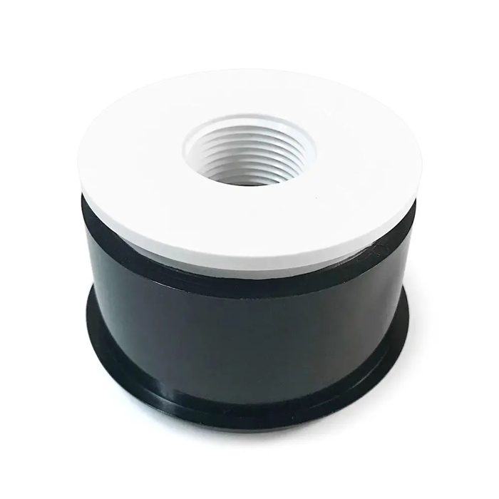 Aqua UV Union Half, 3/4 in. Reducer Bushing, Without Thread, with O-Ring [Black]