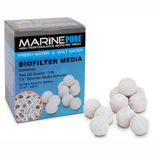 MarinePure BioFilter Media Spheres [1.9 Liters]