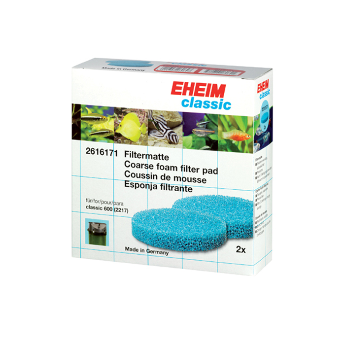 EHEIM classic 600 coarse filter pads [2 pk]