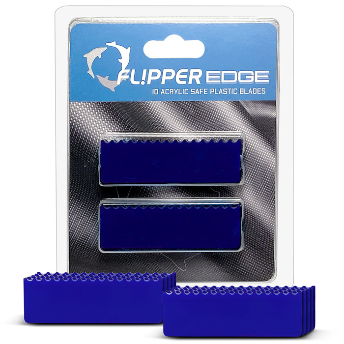 Flipper Edge Standard Acrylic Safe Plastic Blades [10 pk]