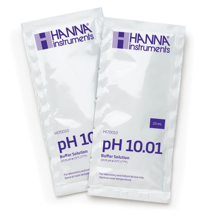 Hanna pH 10.01 Calibration Buffer Sachets [25 x 20mL]