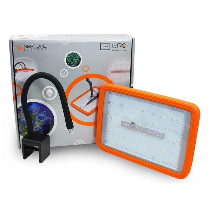 Neptune GRO-F Refugium Light with Flat Bracket Mount and Flexible Arm
