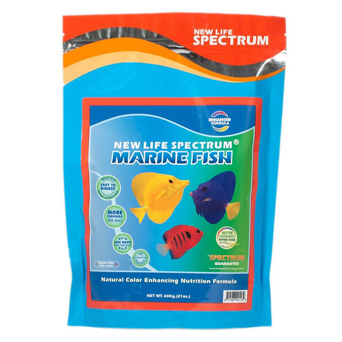 New Life Marine Fish Regular Sinking 1mm-1.5mm Pellet [600 g]