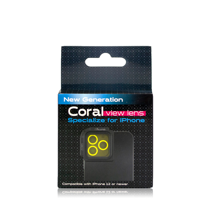 Polyp Lab Coral Lens for iPhone