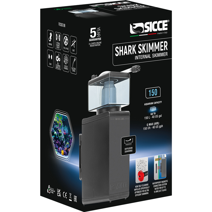Sicce Shark Internal Protein Skimmer 150
