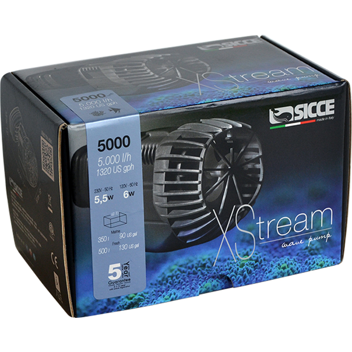 Sicce Xstream Wave Pump Powerhead [1,320 gph]