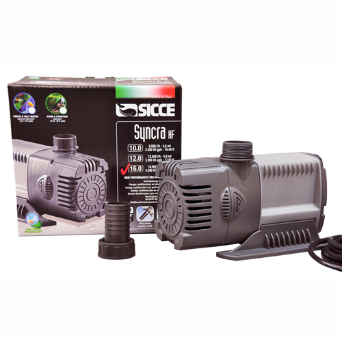 Sicce Syncra 16 High Flow [4200 gph] - 16.4 FT Max. Head