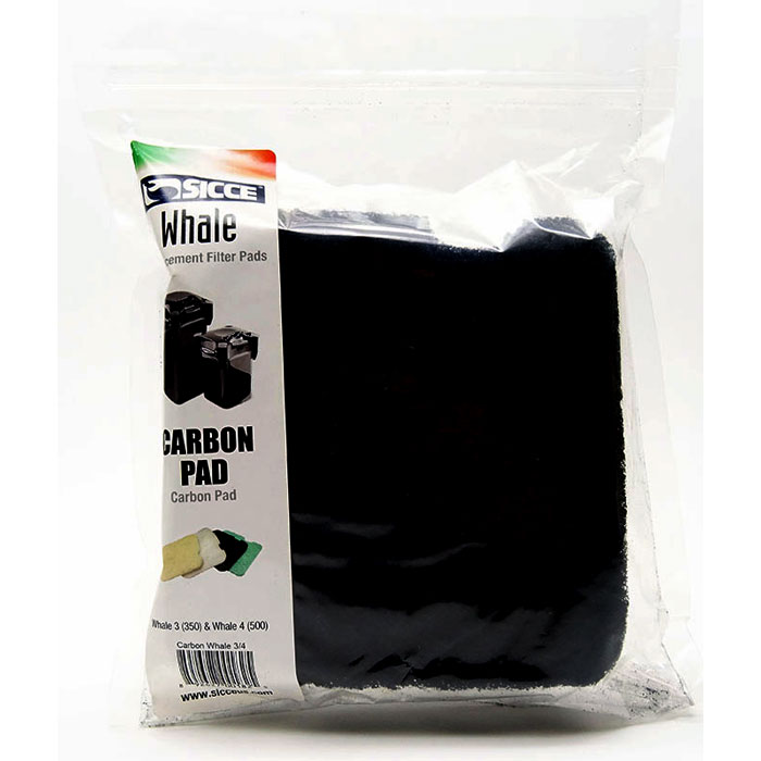 Sicce Whale 3, 4, 350-500 Carbon Pad [3 pk]