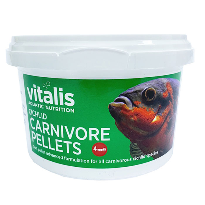 Vitalis Cichlid Carnivore Pellets 4mm [160 g]