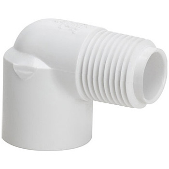 Dura-Plastics 3/4 in. 90° PVC Elbow [Slip x MPT]
